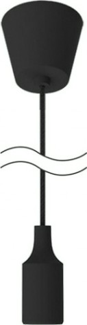 Светильник декоративный GAUSS PL011 подвесной decor черный e27, 1 м