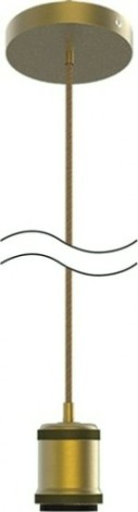 Светильник декоративный GAUSS PL022 подвесной decor бронзовый e27, 1 м