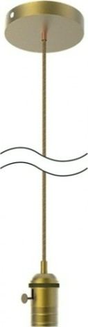 Светильник декоративный GAUSS PL042 подвесной decor бронзовый e27, 1 м