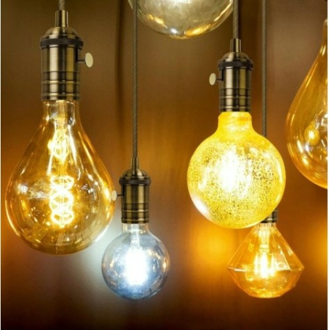 Светильник декоративный GAUSS PL042 подвесной decor бронзовый e27, 1 м