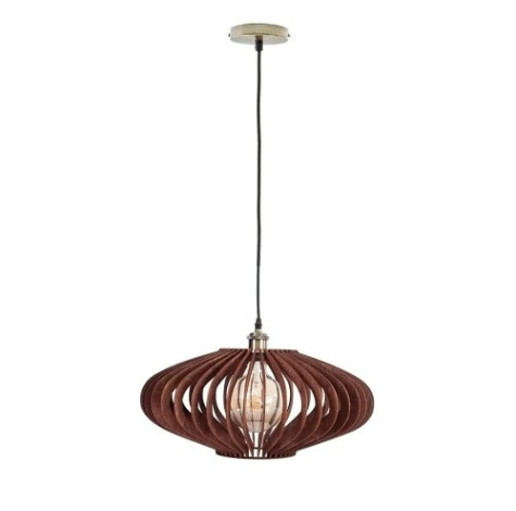 Светильник декоративный GLANZEN ART-0013-60-dark подвесной из дерева JAPONIC