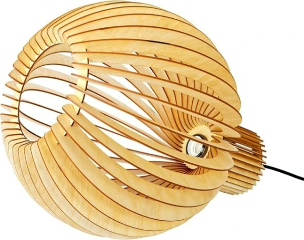 Светильник декоративный GLANZEN ART-0014-60-nude Е27, светлое дерево подвесной secundum [ART-0014-60-nude]