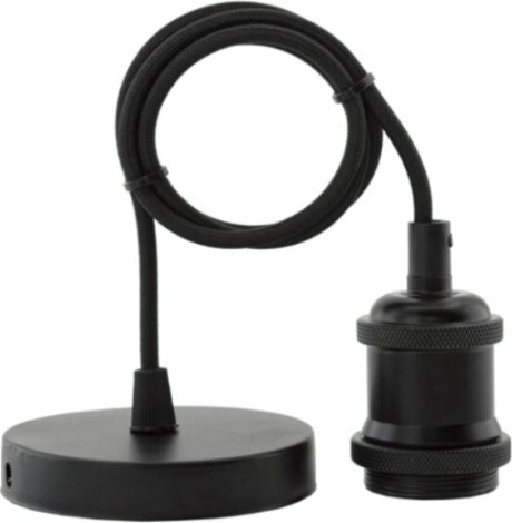 Светильник декоративный GLANZEN RPD-0001-black подвесной Светильник декоративный GLANZEN RPD-0001-black подвесной