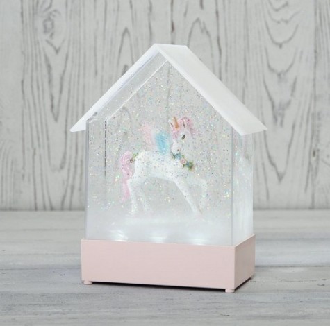 Светильник декоративный Neon-Night Единорог с конфетти и мелодией [501-186]