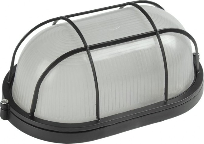 Светильник для ЖКХ IEK НПП 1202 100Вт IP54 с решеткой черный [LNPP0-1202-1-100-K02]