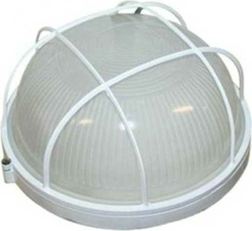 Светильник для ЖКХ IEK НПП 1302 60Вт IP54 с решеткой белый [LNPP0-1302-1-060-K01]