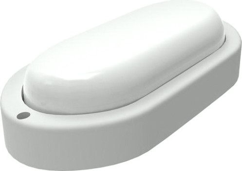 Светильник для ЖКХ светодиодный GAUSS Elementary овал 15w 1200lm 6500k 160-260v ip65 200*98*46мм [161411315]