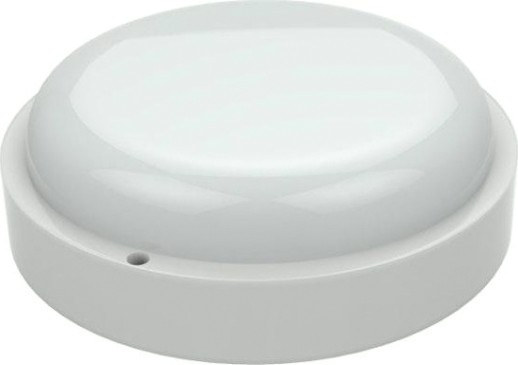 Светильник для ЖКХ светодиодный GAUSS LITE круг 12w 980lm 6500k 200-240v ip65 d140*48мм белый [126418312]