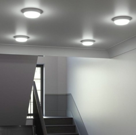 Светильник для ЖКХ светодиодный GAUSS LITE круг 15w 1200lm 6500k 200-240v ip65 d155*52мм [126418315]