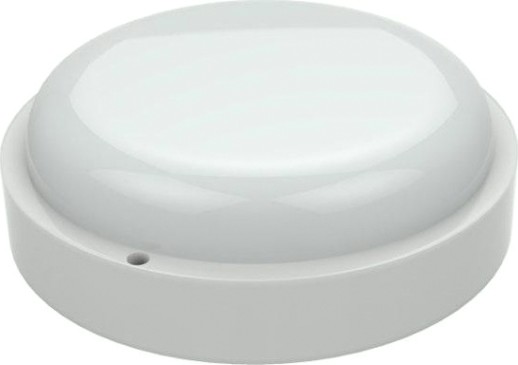 Светильник для ЖКХ светодиодный GAUSS LITE круг 8w 700lm 6500k 200-240v ip65 d140*48мм белый [126418308]