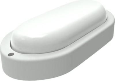 Светильник для ЖКХ светодиодный GAUSS LITE овал 15w 1200lm 6500k 200-240v ip65 200*98*46мм [161418315]