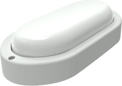 Светильник для ЖКХ светодиодный GAUSS LITE овал 8w 680lm 4000k 200-240v ip65 160*90*46мм [161418208]