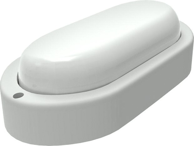 Светильник для ЖКХ светодиодный GAUSS UNIVERSAL овал 12w 940lm 4000k 160-260v ip65 198*96*53 белый [161411212]