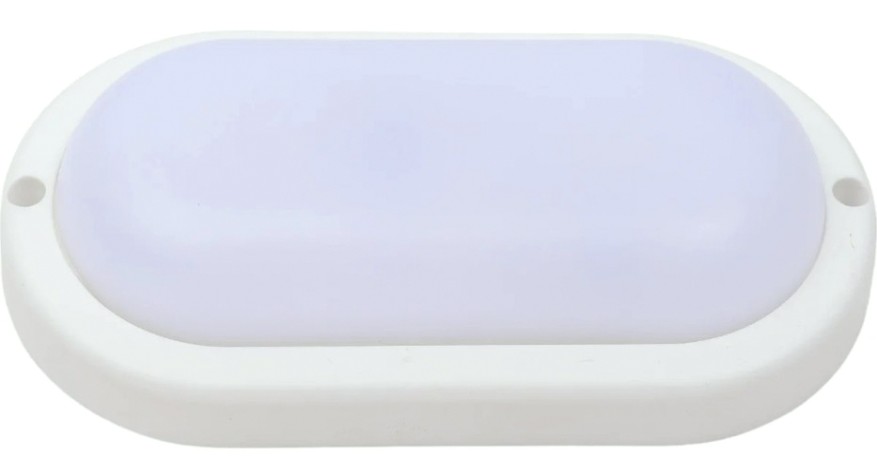 Светильник для ЖКХ светодиодный КОСМОС ДПО 10Вт, овал, IP65, 6500К, 230В [KOC_DPO10WO1.64K]