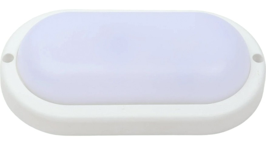 Светильник для ЖКХ светодиодный КОСМОС ДПО 15Вт, овал, IP65, 6500К, 230В [KOC_DPO15WO1.64K]