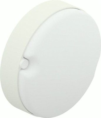 Светильник для ЖКХ светодиодный Ledvance ДПО-10Вт 4000k 950лм ip65 белый 140мм с датчиком [4058075688414]