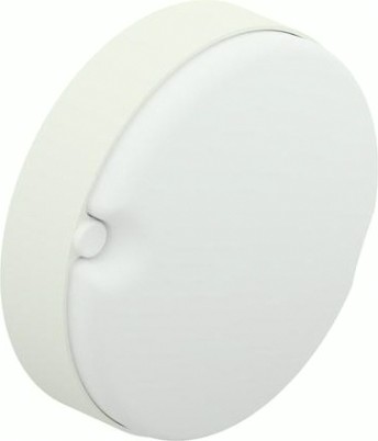 Светильник для ЖКХ светодиодный Ledvance ДПО-30Вт 4000k 2850 лм ip65 белый 210мм с датчиком [4058075692114]