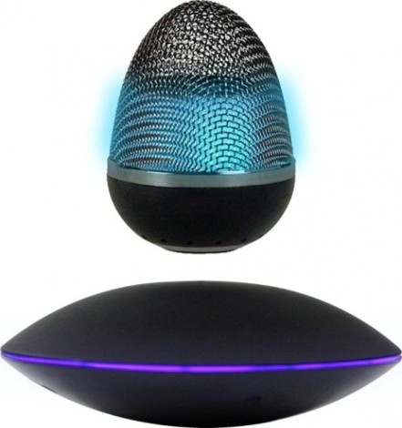 Светильник GAUSS 5w rgb 220-240v/5v li-ion 100 с беспроводной колонкой Левитация [LV002]