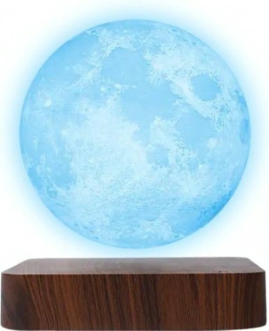 Светильник GAUSS Луна 3d 2w 3000k/4000k 220-240v d14см настольный Левитация [LV001]