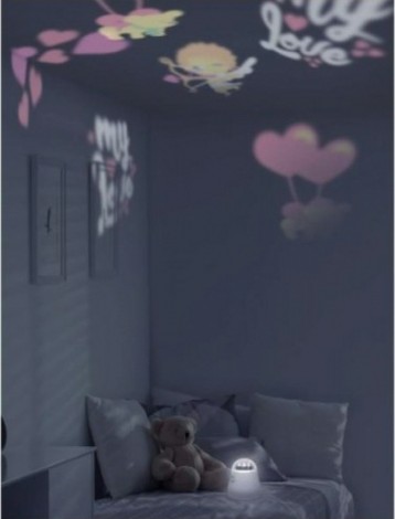 Светильник настольный GAUSS DIY0011 4w 220-240v белый со сменной проекцией