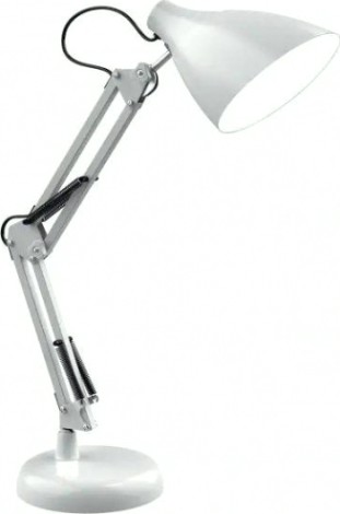 Светильник настольный GAUSS GTL003 60w 220-240v e27 белый струбцина и основание [GT0031]