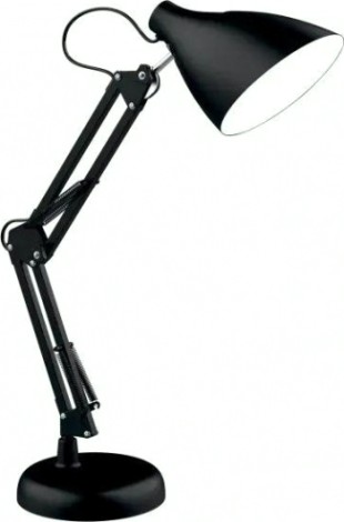 Светильник настольный GAUSS GTL003 60w 220-240v e27 черный струбцина и основание [GT0032]