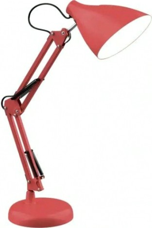 Светильник настольный GAUSS GTL003 60w 220-240v e27 красный струбцина и основание [GT0034]
