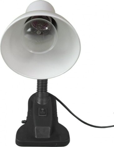 Светильник настольный GLANZEN E27 DL-0001-40-C-white е27 на прищепке белый [DL-0001-40-C-white]