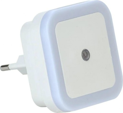 Светильник настольный IEK 018 ночник датчик освещения 220в [LDNN8-018-SQ-P-00-S-K01]