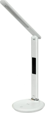 Светильник настольный IEK 2011 светодиодный 7вт qi-заряд usb-выход белый [LDNL0-2011-1-QI-7-K01]