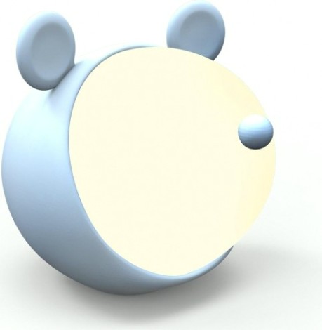 Светильник ночник настольный GAUSS Qplus GTL702 5V Li-ion 1200mA голубой диммируемый [NN7026]