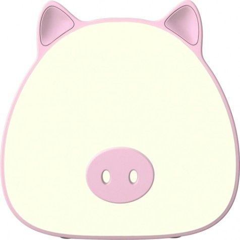 Светильник ночник настольный GAUSS Qplus GTL703 5V Li-ion 1200mA розовый диммируемый [NN7034]