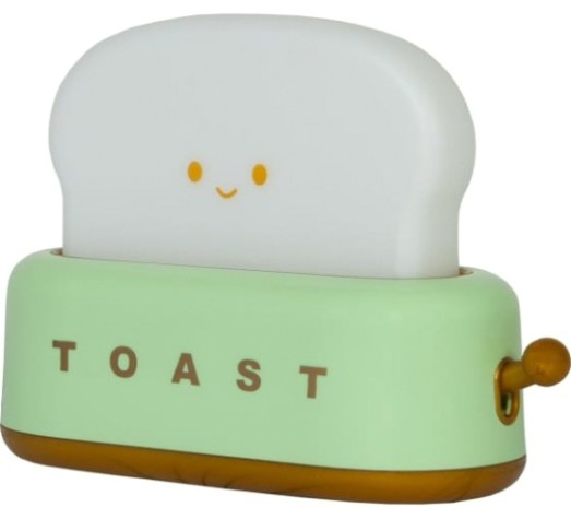 Светильник-ночник настольный GLANZEN RPD-0001-toaster-green светодиодный, диммируемый