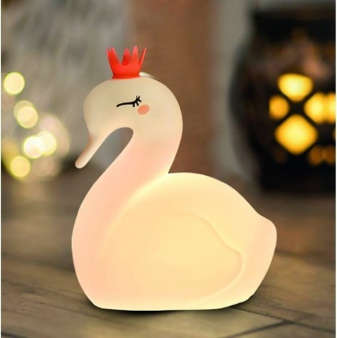 Светильник ночник Neon-Night "Лебедь" силиконовый [503-004]