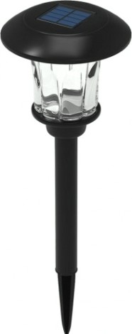 Светильник садово-парковый GAUSS GS002 на солнечных батареях 4000k