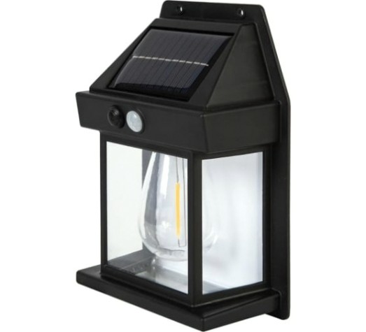 Светильник садово-парковый GLANZEN RPD-0003-200-solar на солнечной батарее с датчиком движения