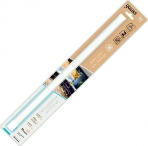 Светильник сенсорный GAUSS K модель k 6w 600lm 4000k 170-260v 520mm ir [9021531206]