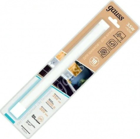 Светильник сенсорный GAUSS K модульный дополнительный 3,5w 350lm 4000k 12v 300mm [9021533235]