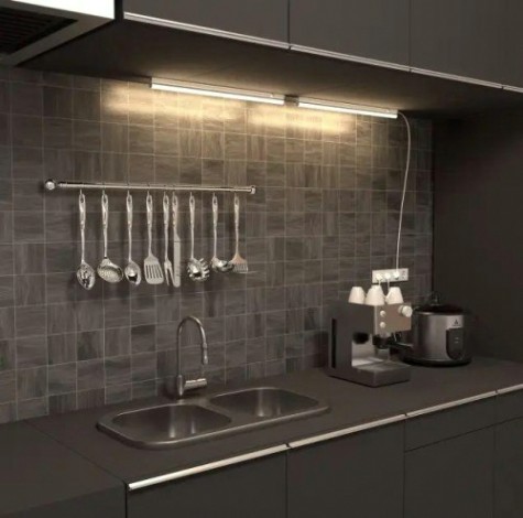 Светильник светодиодный линейный GAUSS TL 10w 740lm 4000k [130511210]