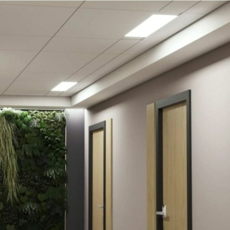 Светильник светодиодный линейный GAUSS WLF-1 ip20 1192*75*25мм 40w 3630лм 6500k алюминий [144125336]