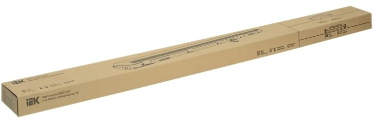Светильник светодиодный линейный IEK ДСП 2202 под LED лампу 2хT8 1200мм IP65 [LDSP0-2202-2X120-K01]