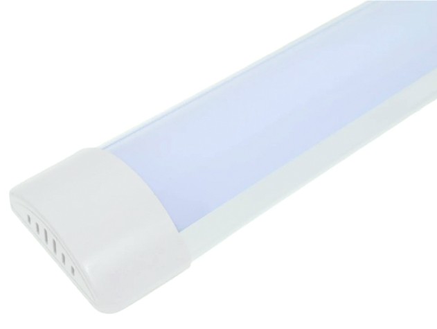 Светильник светодиодный линейный КОСМОС ДПО-1 18Вт, 4000К, IP40 полукруг.ОПАЛ [KDPO1-18W4K-OP-IP40]