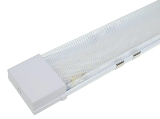 Светильник светодиодный линейный КОСМОС ДПО-2 18Вт, 6400К, IP40 прямоуг.ПРИЗМА [KDPO2-18W64K-PR-IP40]