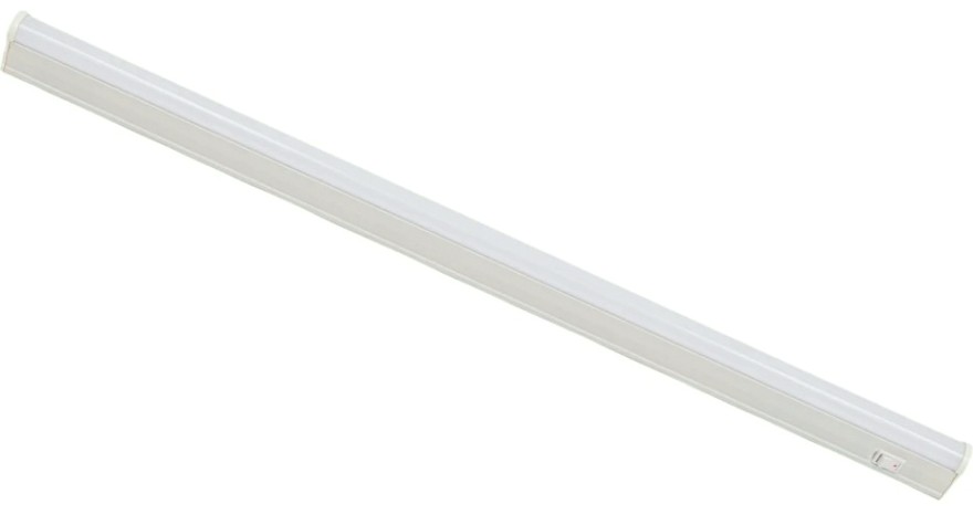 Светильник светодиодный линейный КОСМОС Т5 ДБО 60см 9Вт 4000К, 230В + набор для подключения [KOC_DBO_9W4K]