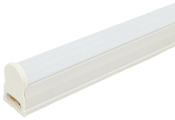 Светильник светодиодный линейный КОСМОС Т5 ДБО 60см 9Вт 4000К, 230В + набор для подключения [KOC_DBO_9W4K]