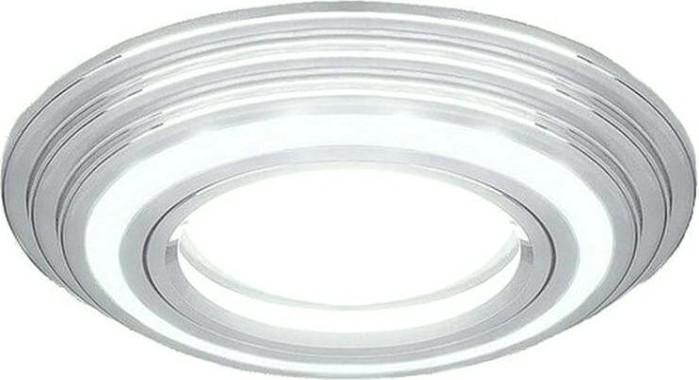 Светильник точечный GAUSS BACKLIGHT BL139 кругл. хром. gu5.3, 3w, led 4000k [BL139]