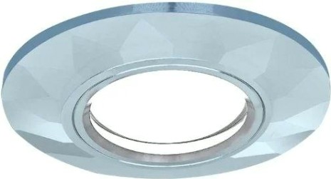 Светильник точечный GAUSS Backlight круг гран. кристалл/хром, gu5.3, led 4100k [BL057]