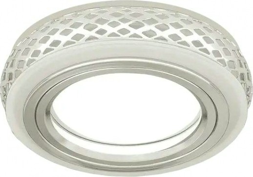 Светильник точечный GAUSS BACKLIGHT кругл. gu5.3, 3w, led 3000k белый матовый [BL142]