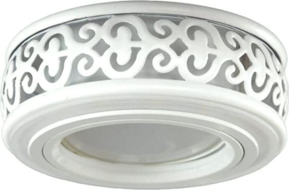 Светильник точечный GAUSS BACKLIGHT кругл.gu5.3, 3w, led 3000k белый матовый [BL144]