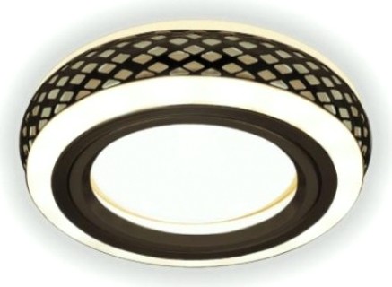 Светильник точечный GAUSS BACKLIGHT кругл. хром/белый, gu5.3, 3w, led 3000k [BL085]